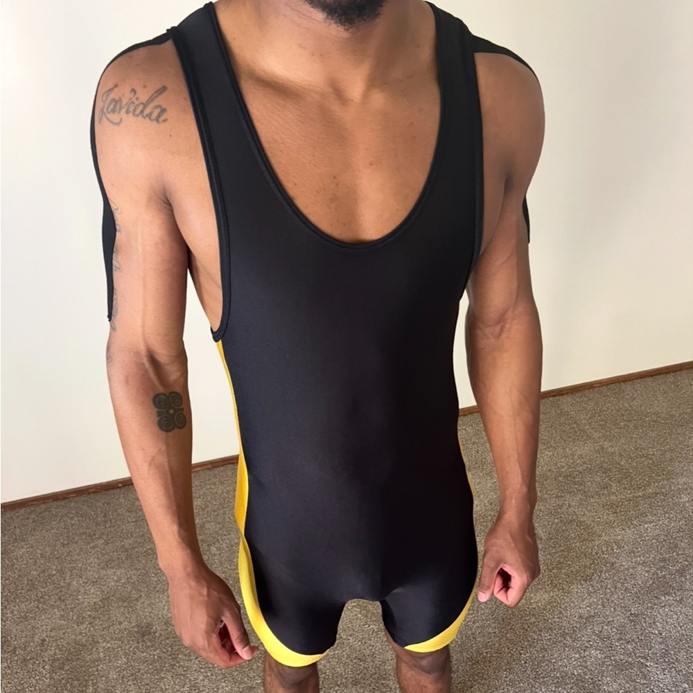 MATMAN AMS MEN WRESTLING WRESTLER HIGH SCHOOL WRESTLE SINGLET